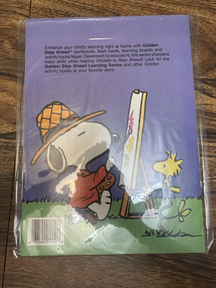 1987 Snoopy and Friends peanuts big coloring book NEW UNUSED - Image 2