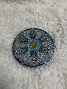 Blue Tones Mandala Mirror