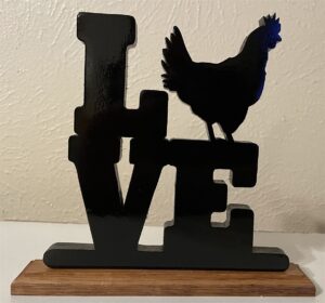 Love Chickens on base