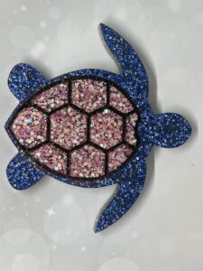 Blue & Pink Turtle decor