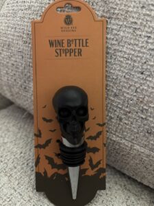 Skull Wine Bottle Stopper