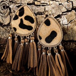 Boho Leopard Earrings