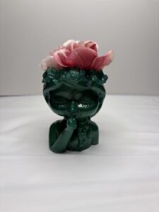 Teal Lady Planter