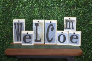 Welcome Block Tag