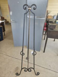 Wrought Iron Easel