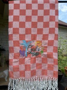 Turkish Beach Towel – Girls trip (C)