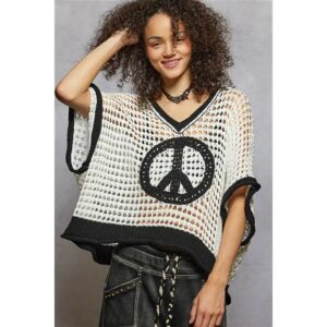 Oversize Peace Sweater