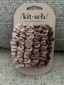 Kitsch Satin Scrunchies 6 pc set