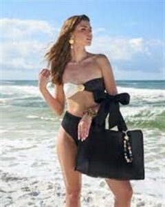 Black Bow Bag