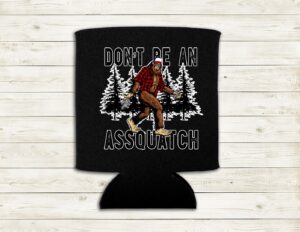 Assquatch Koozie