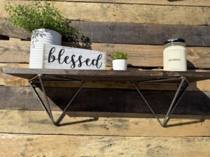 Double Triangle Shelf