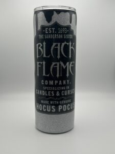 Black Flame Custom Cup