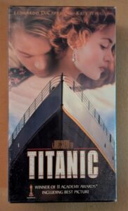 Sealed VHS Titanic Movie