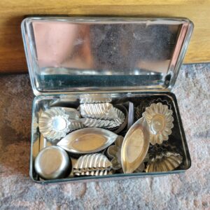 Swedish Tart Molds Tin Set