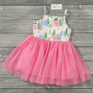 Let’s Go Camping Tull Dress