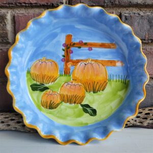 Pumpkin Pie Plate