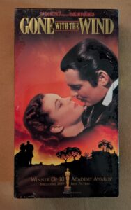 Sealed VHS Gone With The Wind Movie