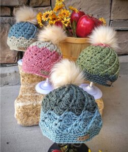 Spiral Twist Baby Beanie