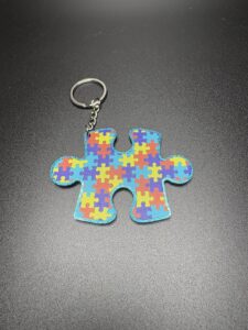 Autism Awareness Keychain