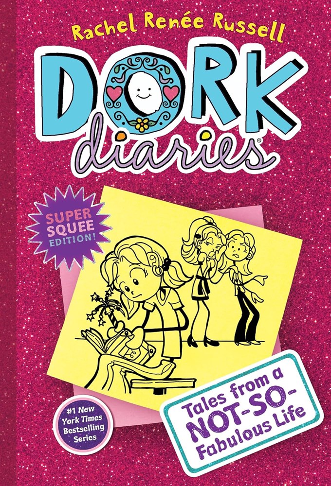 Dork Diaries Volume 1: Tales from a Not-So-Fabulous Life by Rachel Renée Russell 2009 Hardcover