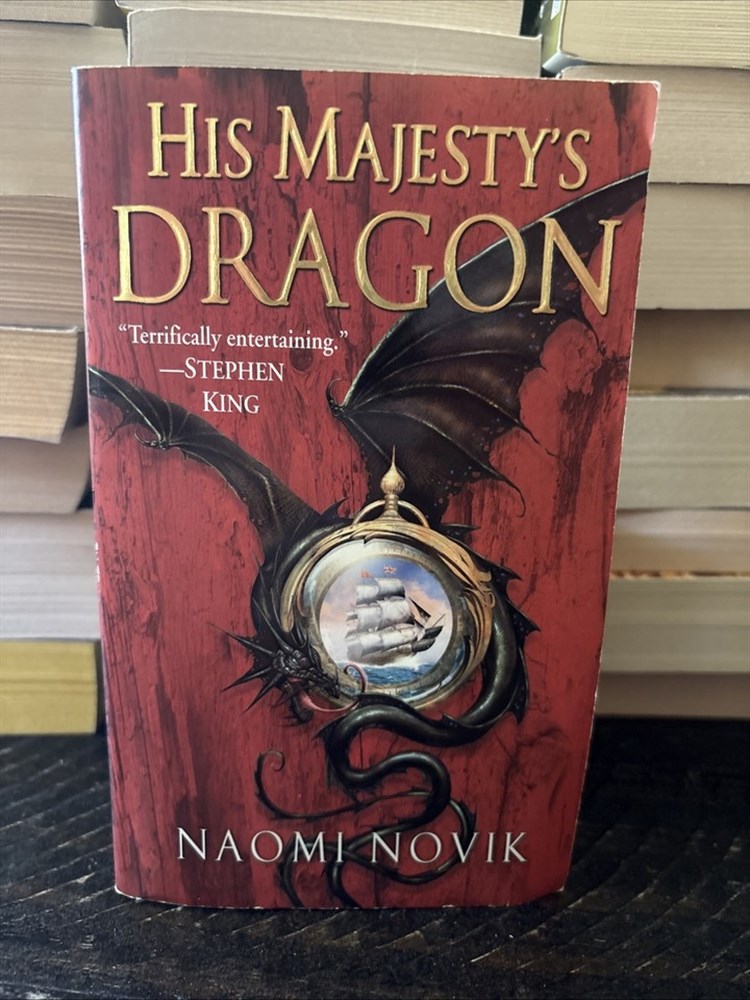 His Majesty’s Dragon by Naomi Novik 2006 Del Rey Paperback First Print