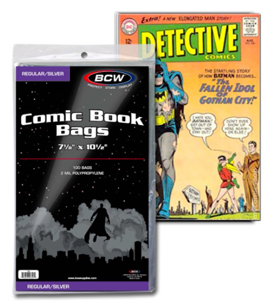 BCW Silver/Regular Comic Bags