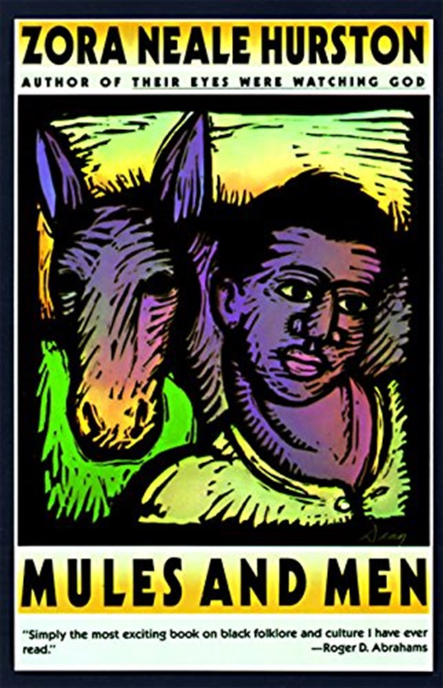 Mules and Men by Zora Neale Hurston 1990 Harpercollins Trade Paperback