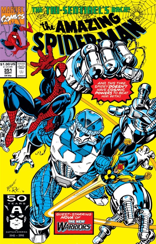 Marvel Comics Amazing Spider-man #351 (Volume 1) 1991