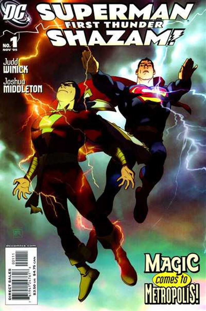 DC Comics Superman / Shazam! First Thunder #1-4 2005-2006 Complete