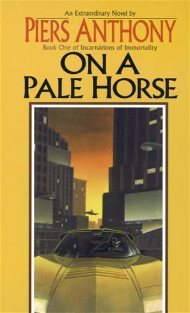 On a Pale Horse by Piers Anthony 1986 Ballantine Del Rey Paperback