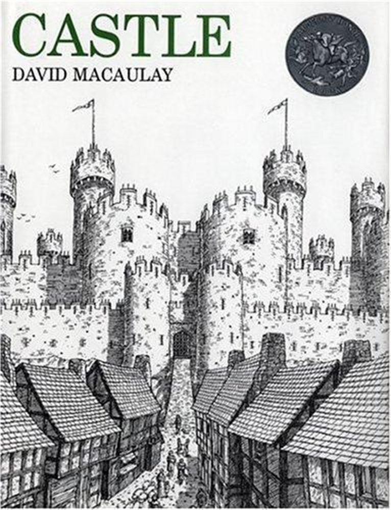Castle by David Macaulay 1977 Houghton Mifflin Hardcover
