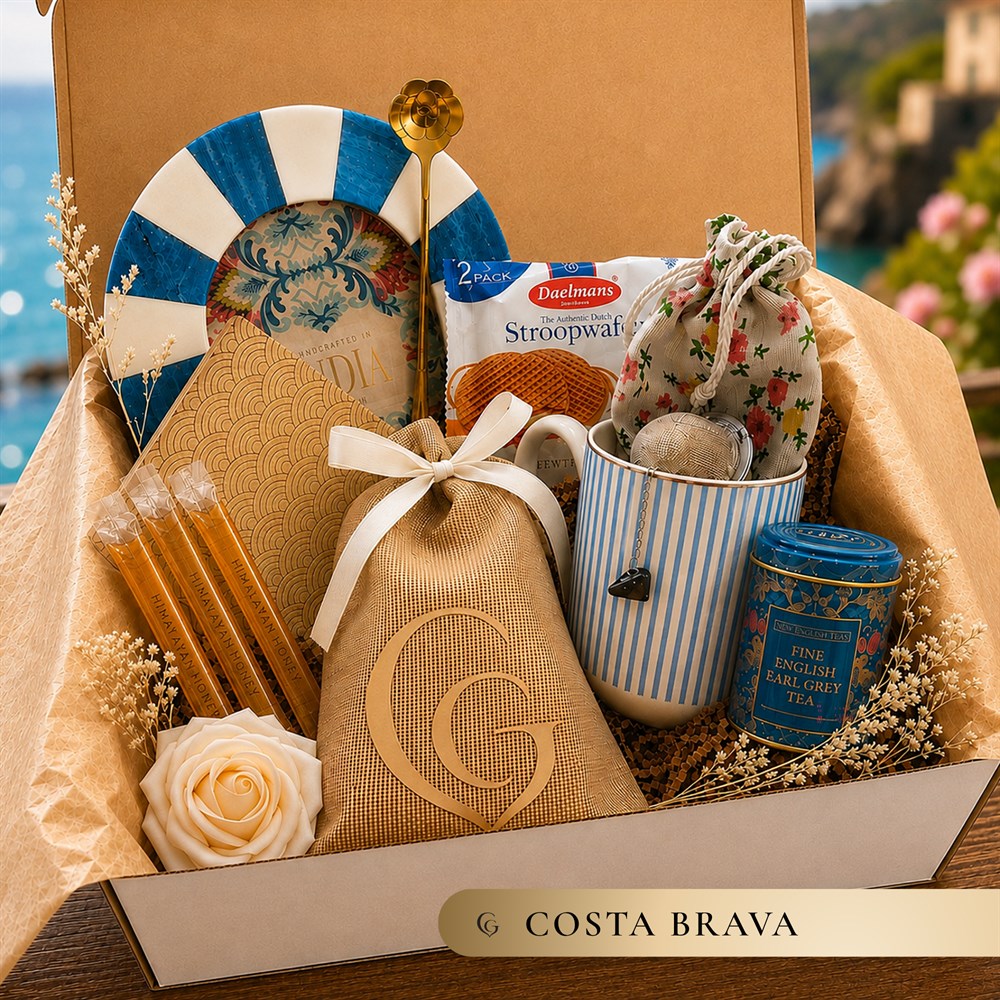 Costa Brava Luxury Tea and Treats Gift Box