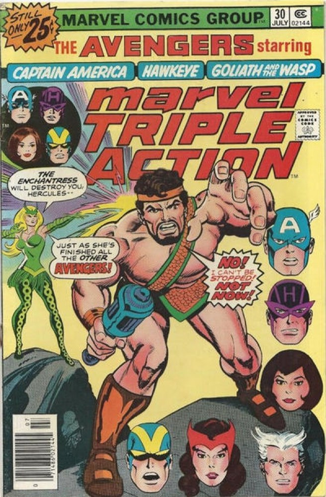 Marvel Comics Marvel Triple Action #30 (Volume 1) 1976