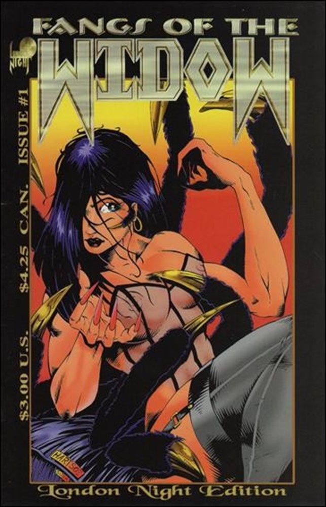 London Night Comics Fangs of the Widow #1 (Volume 2) 1995