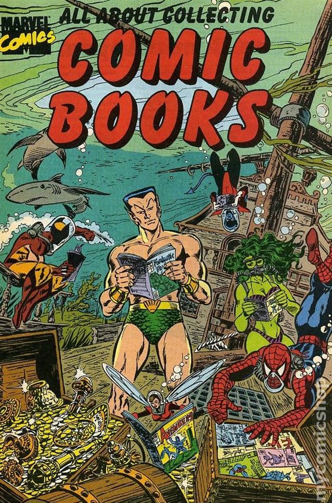 Marvel Comics All About Collecting Comic Books #1 1989