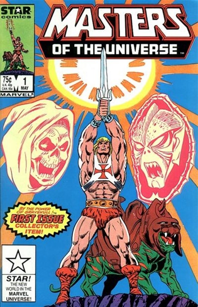 Star (Marvel) Comics Masters of the Universe #1 1986