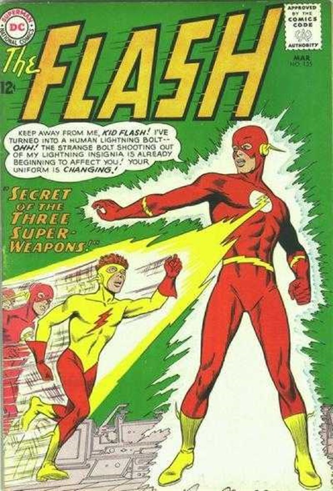 DC Comics The Flash #135 (Volume 1) 1963