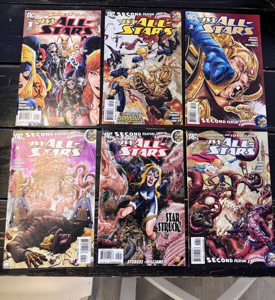 DC Comics JSA All-Stars #1-18 (Volume 2) 2009 Complete Run