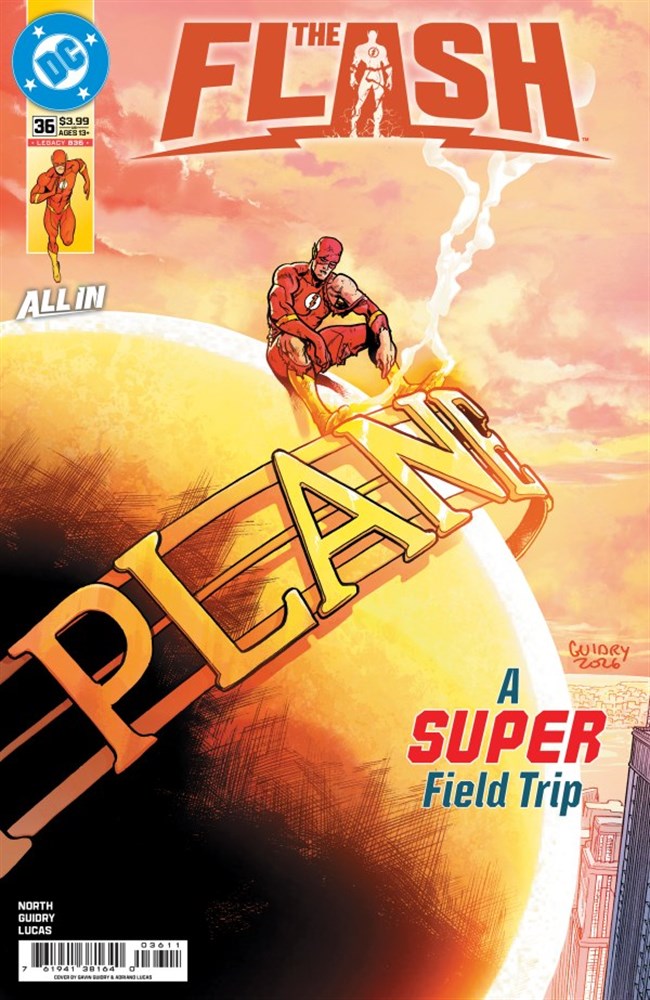 DC Comics The Flash #36 (Legacy #836) (Volume 7) 2026