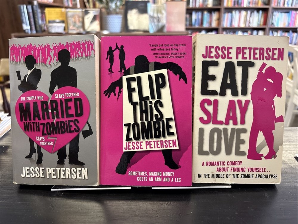 Living with the Dead Trilogy by Jesse Petersen Orbit Paperback
