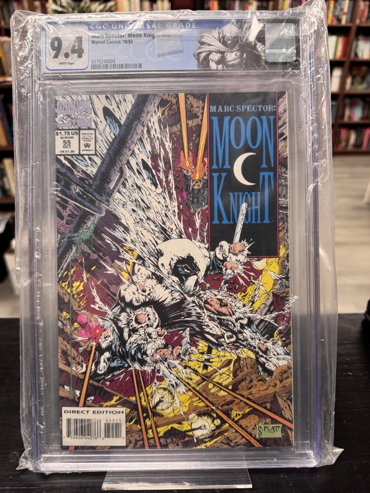 Marvel Comics Marc Spector: Moon Knight #55 1993 CGC Graded 9.4