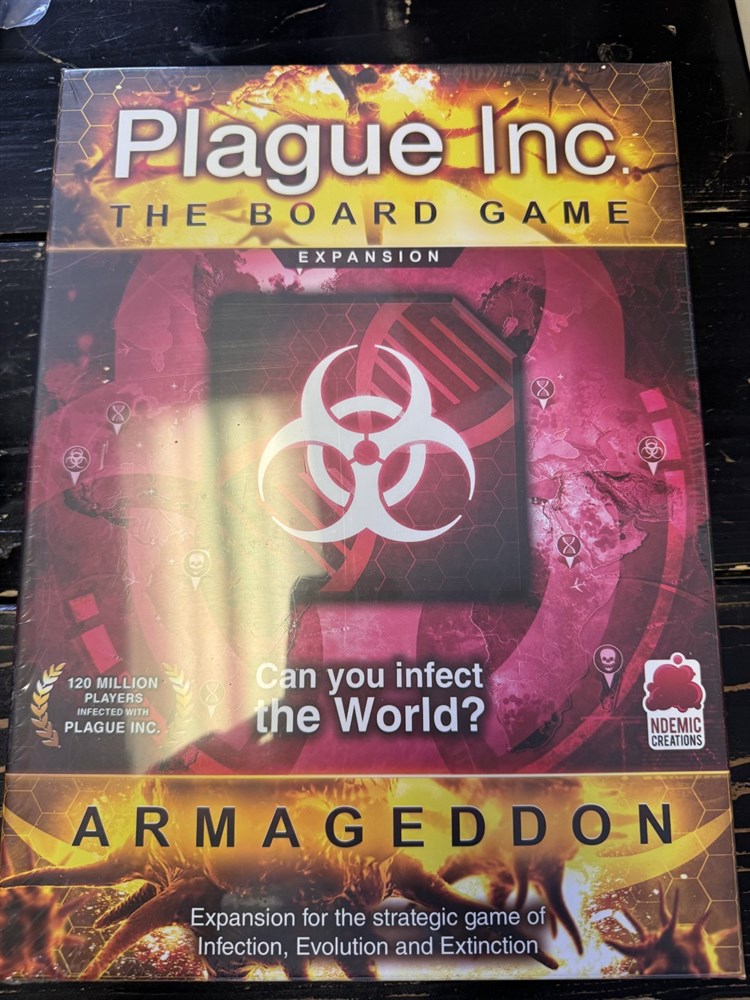Noemic Creations Plague Inc. The Board Game Armageddon Expansion