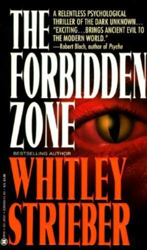 The Forbidden Zone by Whitley Strieber 1994 Onyx Paperback